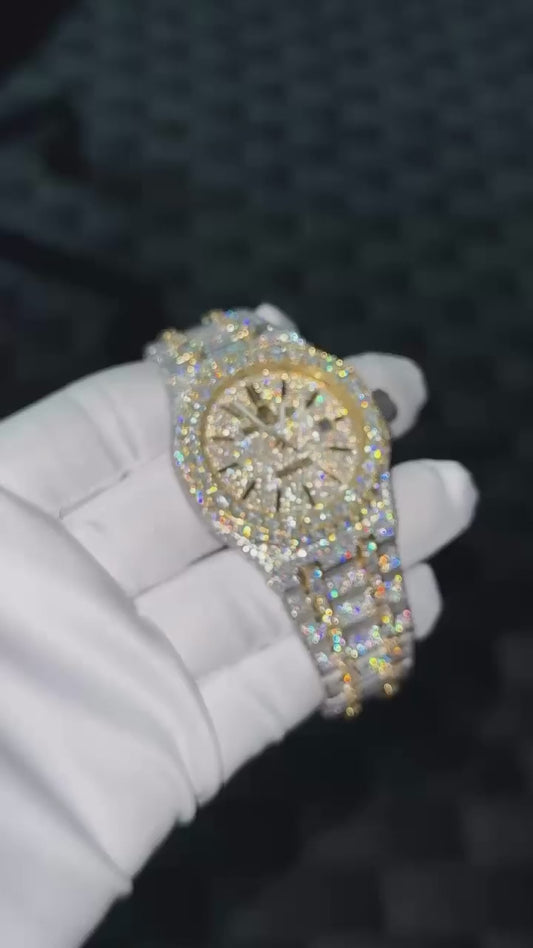 Moissanite Diamond Watch (Passes All Testers)