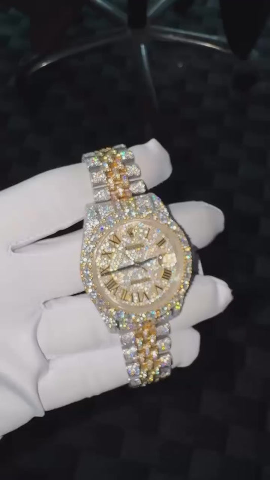 Moissanite Diamond Watch (Passes All Testers)