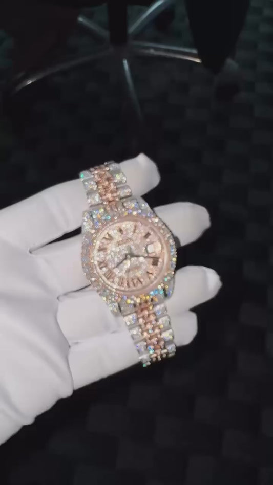 Moissanite Diamond Watch (Passes All Testers)